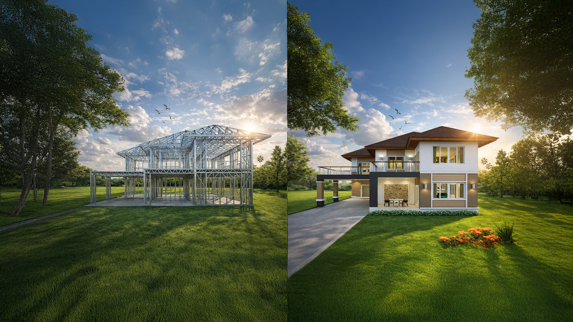 Hafif Çelik Villa Yazın Çok Sıcak Olur mu?