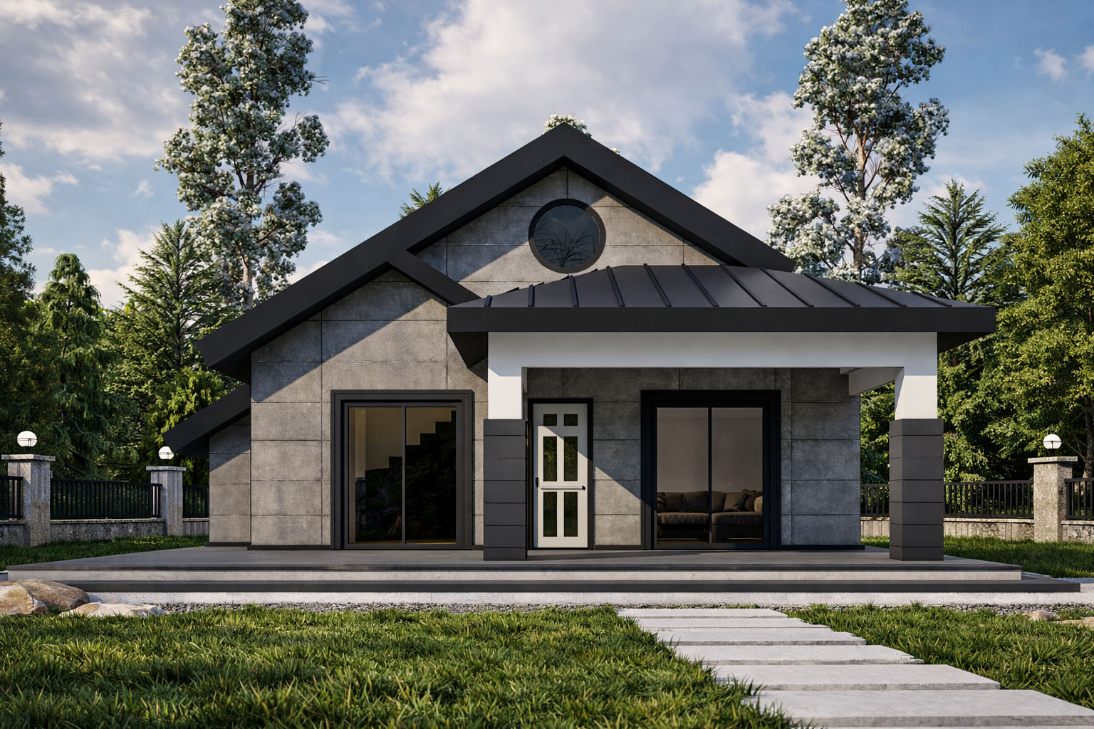 GÖLBAŞI LOFT ÇELİK VİLLA