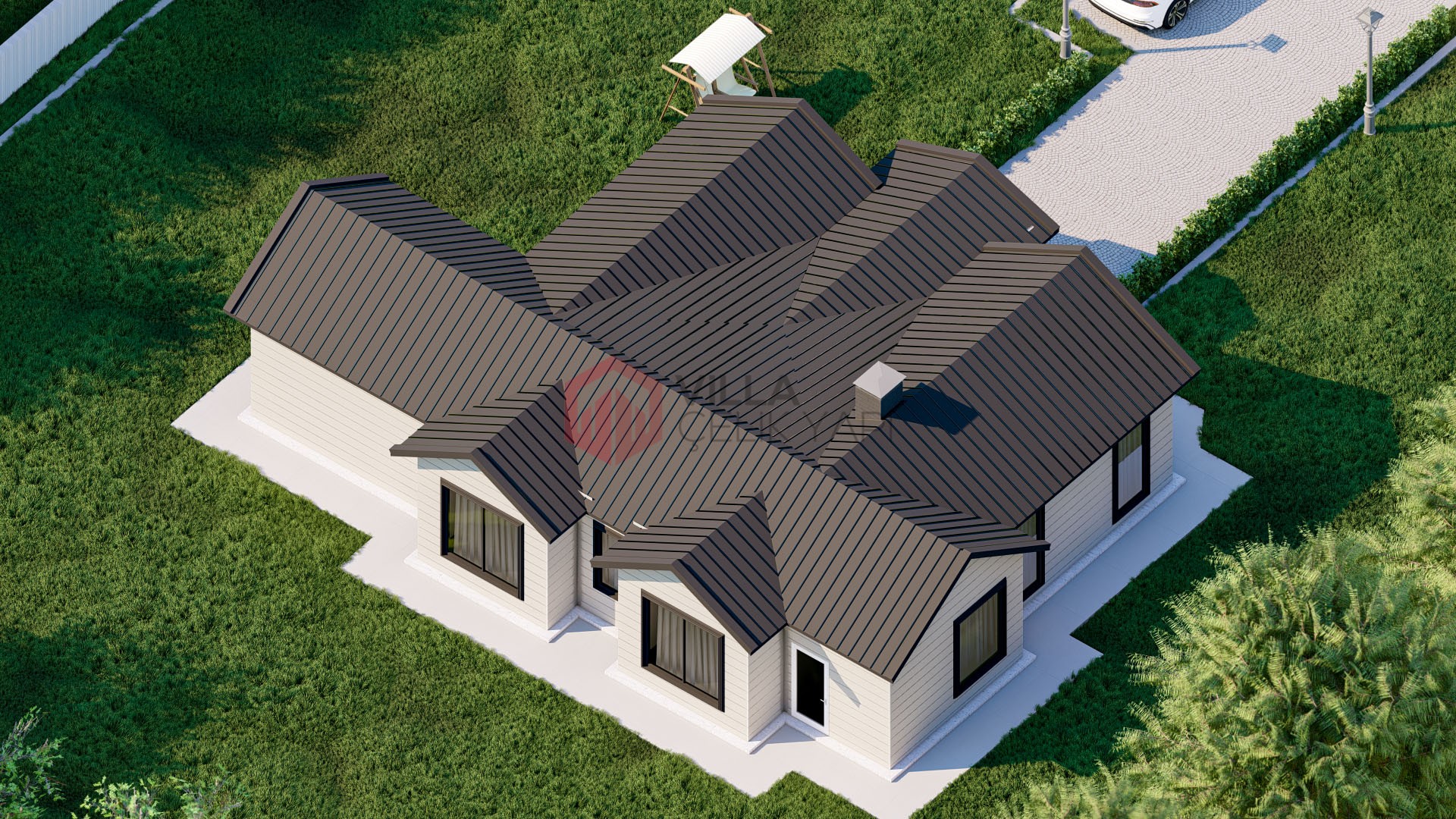 BODRUM ÇELİK VİLLA 